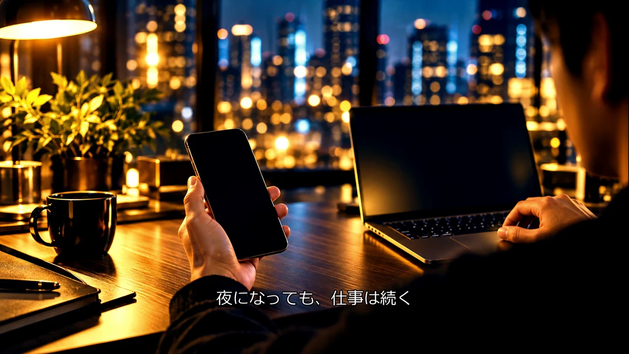 KuroVideo Studio：このアプリで編集・書き出しした映像の 1 コマ